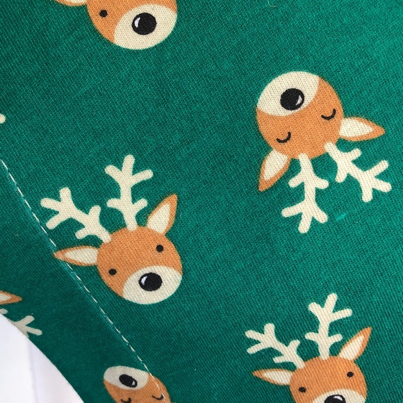 Baby Beanie Green Reindeer Slouchy Beanie Hat 3-6 Mos. - Picture 14 of 15